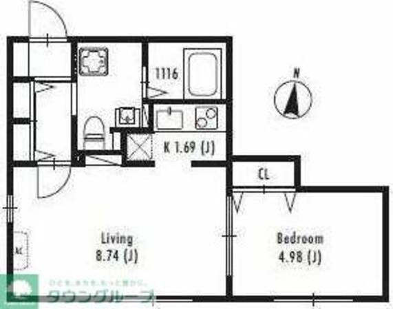 GRAN PASEO 中野新橋の物件間取画像